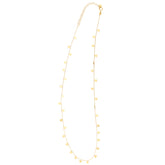 14K Gold Dangling Stars Necklace